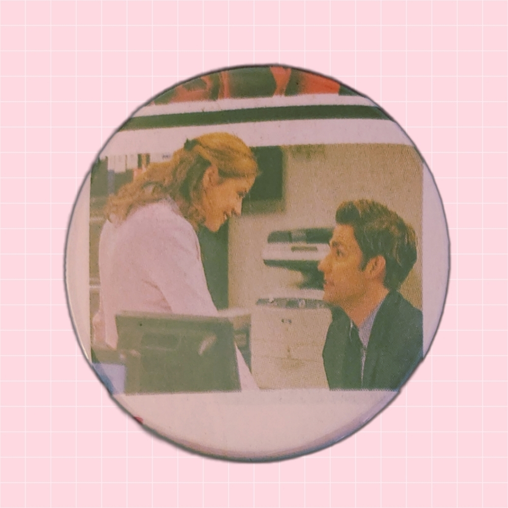 The Office Jim & Pam 2" Pin